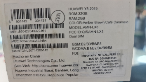 Huawei  Y5 2019 td2