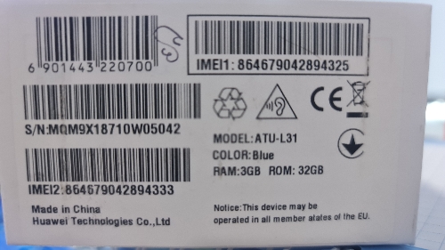 Huawei  Y6 prime 2018 td2