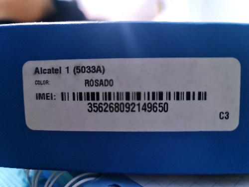 Alcatel 1 td2 rosado