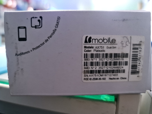 Bmobile ax751 td2 vendido