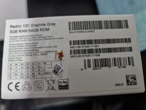 Redmi 10c 210223