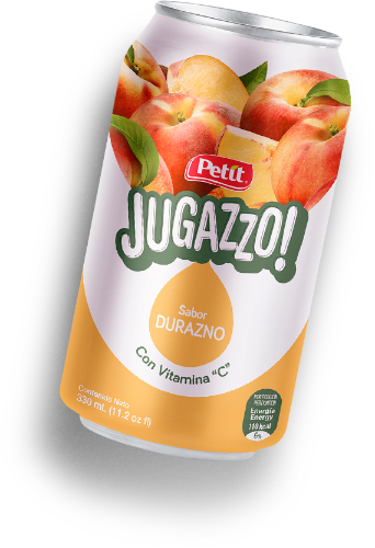 Durazno Jugazzo Petit lata 330 Ml