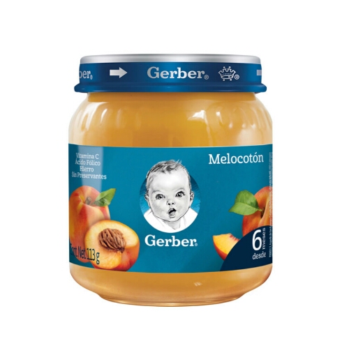 Compota gerber melocoton
