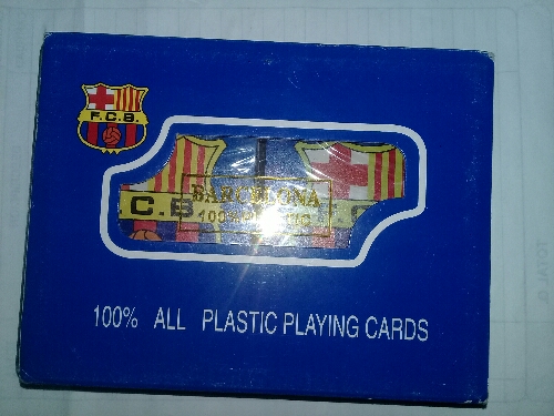 Cartas Naipe de plástico