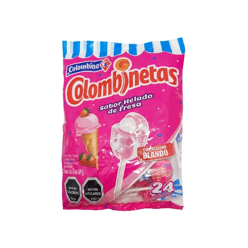 BON BON COLOMBINA HELADO FRESA 336G