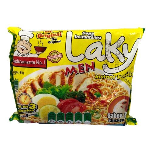 SOPA LAKY MEN POLLO SOBRE 85G