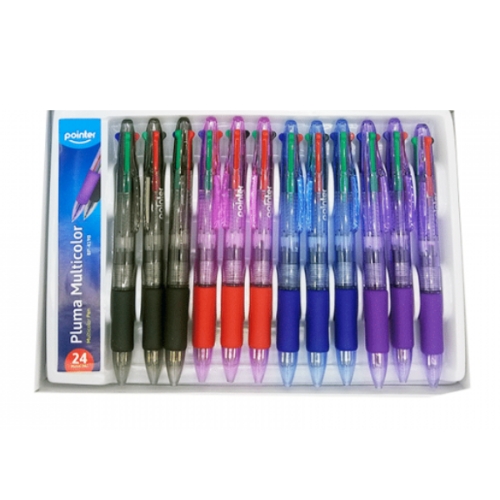 POITER PLUMA MULTICOLOR 4 EN 1