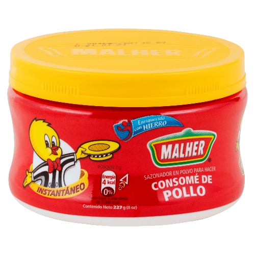 CONSOME DE POLLO MALHER 227G