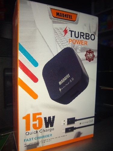 CARGADOR MADATEL TURBO POWER 3.4A