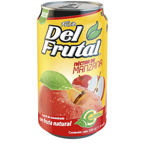 DEL FRUTAL MANZANA 330ML