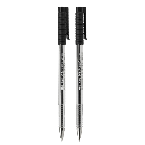 LAPICERO  FABER CASTELL punta fina negro