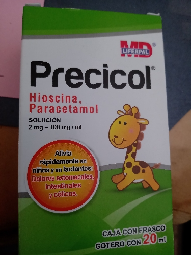 Hioscina-paracetamol gotas