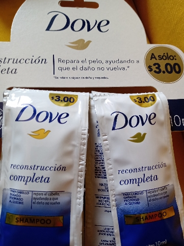 Shampoo dove sobre 10ml