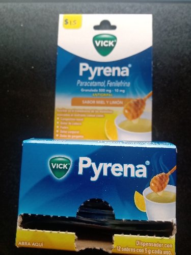 Vick pyrena té pieza