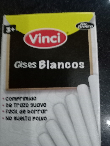 Gis blanco caja