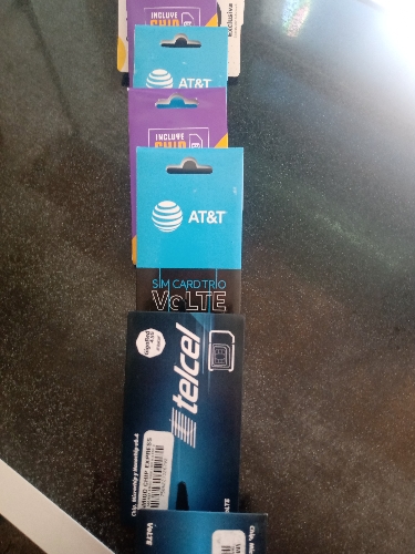 Chips Movistar, AT&T, Unefon, Bait y Telcel