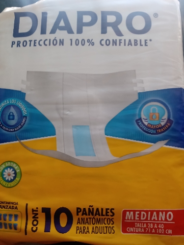 Pañal diapro para adulto