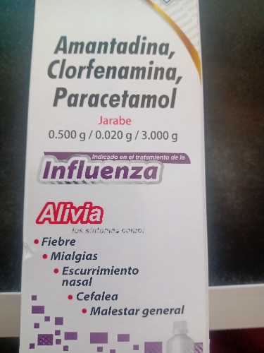 Antiviral niño jarabe