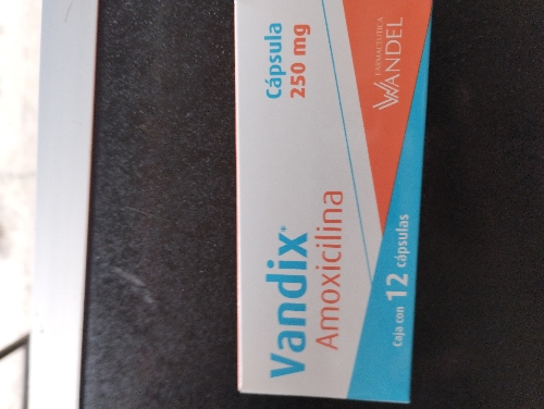 Amoxicilina cap 250mg