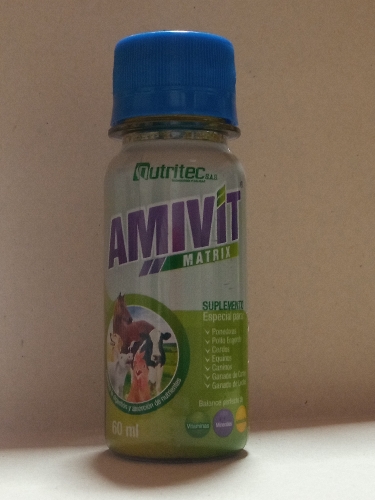 Amivit matrix suspensión x 60 ml vitaminas minerales y aminoácidos