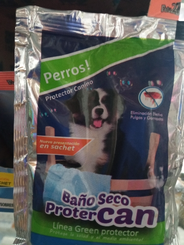 Baño seco protercan x 40 gr