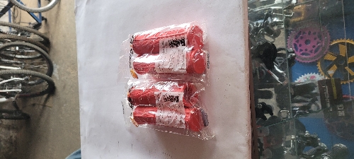 Manopla Punho mtb wester  vermelho