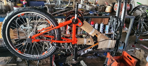 [Cp2000]Montagem bicicleta nova