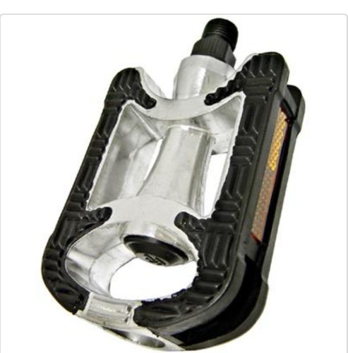 Pedal passeio,alum emborrachado
