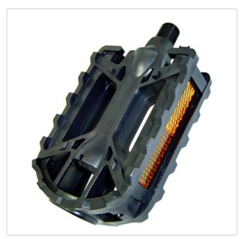 Pedal mtb nylon plástico metalciclo 9/16
