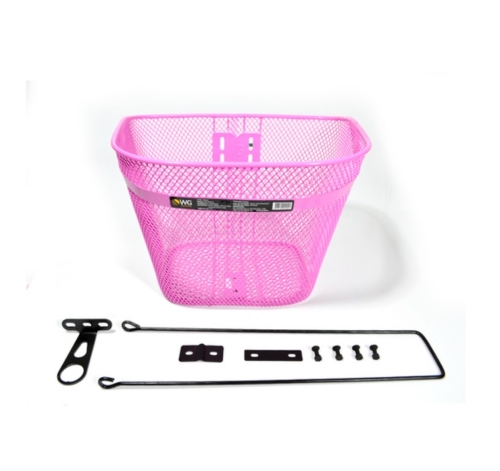 [12229JU] Cestão 26x31x23 rosa c/haste  PACO