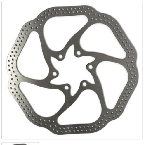 Disco freio 160mm 6 furos absolute