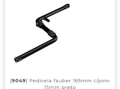 [11227JU] pedivela monobloco pto165 fauber paco