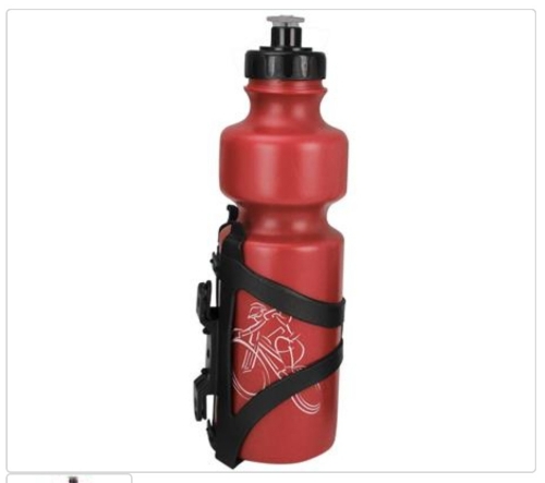[80076] Garrafa 750ml plas. Vermelha