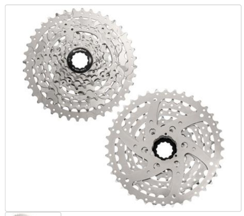 Roda livre cassete 8 vel cromado sunrece