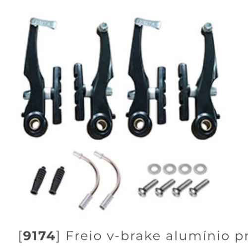 Freio v-breke alum pto gta