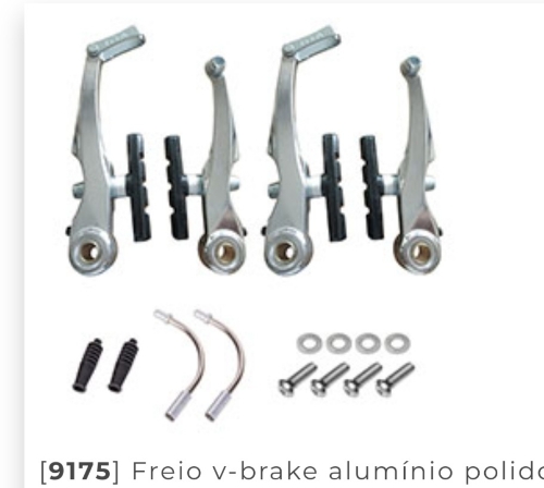 Freio v-breke alum polido GTA