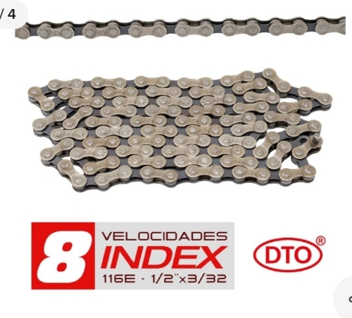 [9192] Corrente fina 8 vel 116 index  DTO