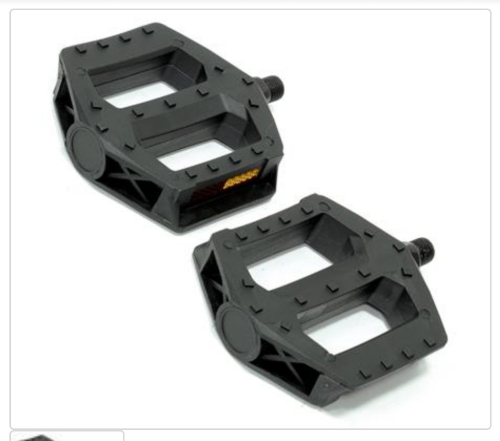 Pedal1/2 nylon freestyle r/ grossa metalciclo