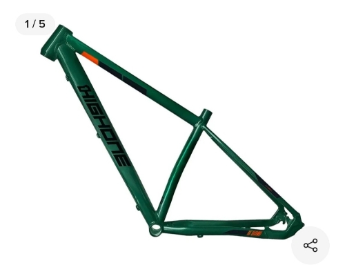 Quadro aro 29 tamanho 17 verde/pto highone
