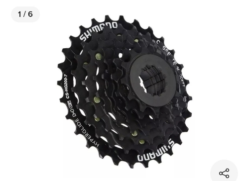 Roda livre cassete7vel hg200 shimano
