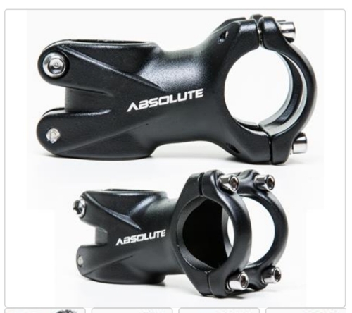 Suporte guidão alum,pto Nero absolute