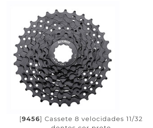 [9456] Roda livre cassete k8 11/32 pto sunrun