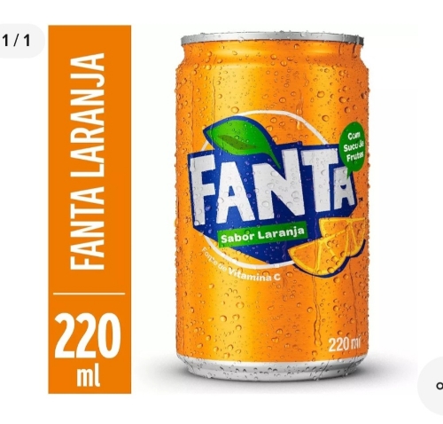 Mini fanta  laranja