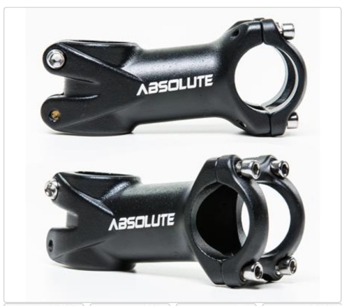 [44015]Suporte guidão.alumi. 31.8x80mm pto Nero absolute