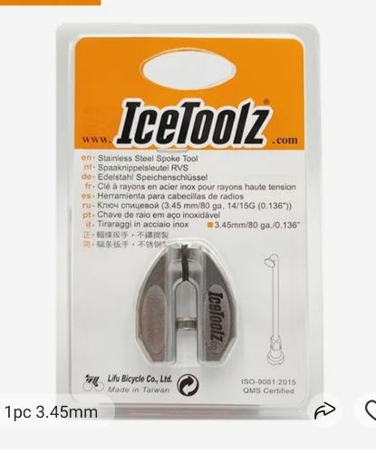 Ferramenta raio aço Icetoolz