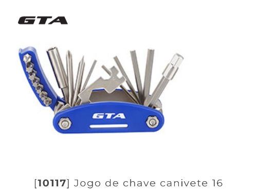 [10117]ferramenta chave canivete 16 funções GTA