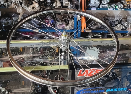 Aro 26x1.90 aço cromado completo