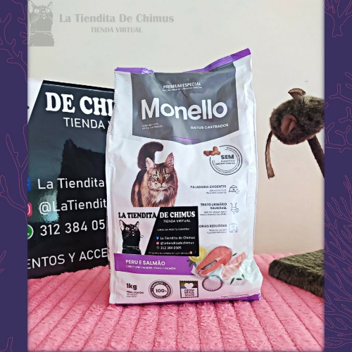 Monello cat castrado 1kg