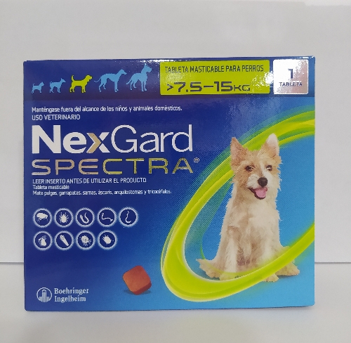 NexGard Spectra 7.5 - 15kg