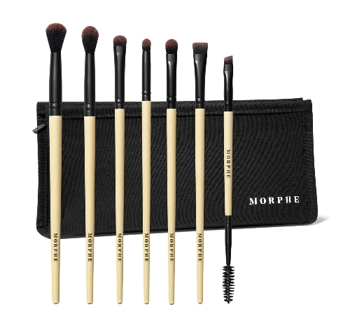 Morphe JUEGO DE CEPILLOS DE BAMBÚ PARA OJOS DE 7 PIEZAS DE EARTH TO BABE